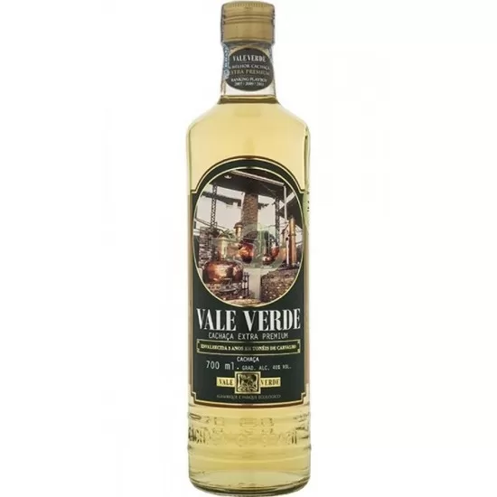 Cachaça Vale Verde Ouro 700ml