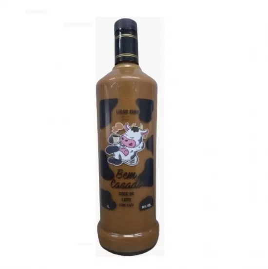 Licor Bem Casado Doce De Leite e Café 998ml