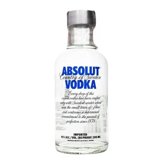 Vodka Absolut Tradicional 200ML