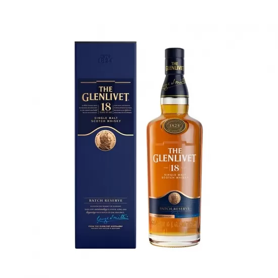 Whisky The Glenlivet 18 Anos 750ml