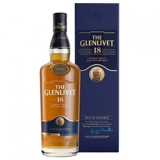 Whisky The Glenlivet 18 Anos 750ml