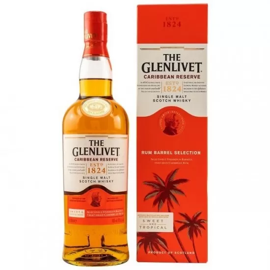 Whisky The Glenlivet Caribbean Reserve 750ml